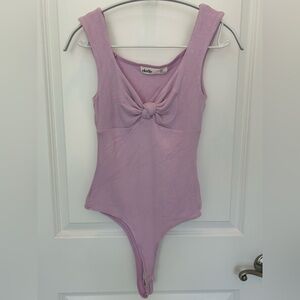 Elodie Lavender Ribbed Fabric